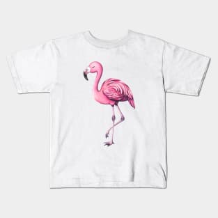 Pink flamingo Kids T-Shirt